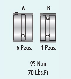 COJINETES DE BANCADA MORESA